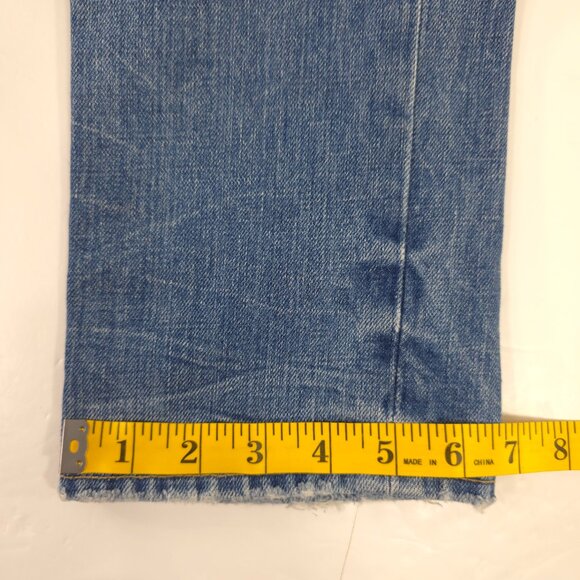 ABERCROMBIE AND FITCH JEANS MEN'S SIZE 30x31 DISTRESSED REFULAR FIT STRAIGHT LEG - Picture 14 of 16